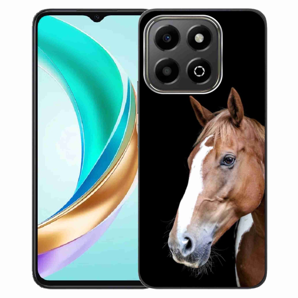 Zselés tok mmCase a Honor X6b készülékhez - barna ló 3