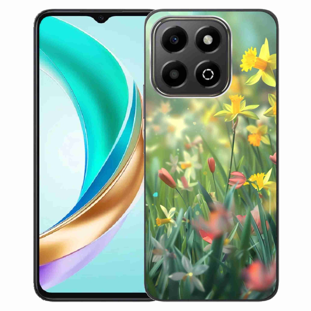 Gél borító mmCase a Honor X6b készülékhez - tavaszi virágok