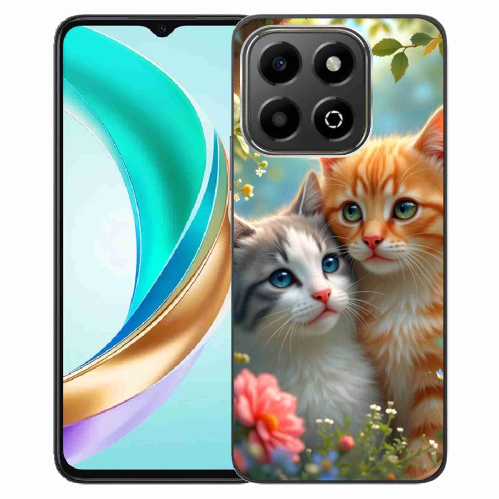 Gél borítás mmCase a Honor X6b készülékhez - cat love 2
