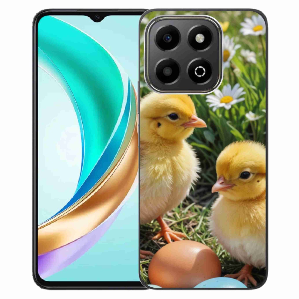 Zselés borítás mmCase a Honor X6b készülékhez - csirkék