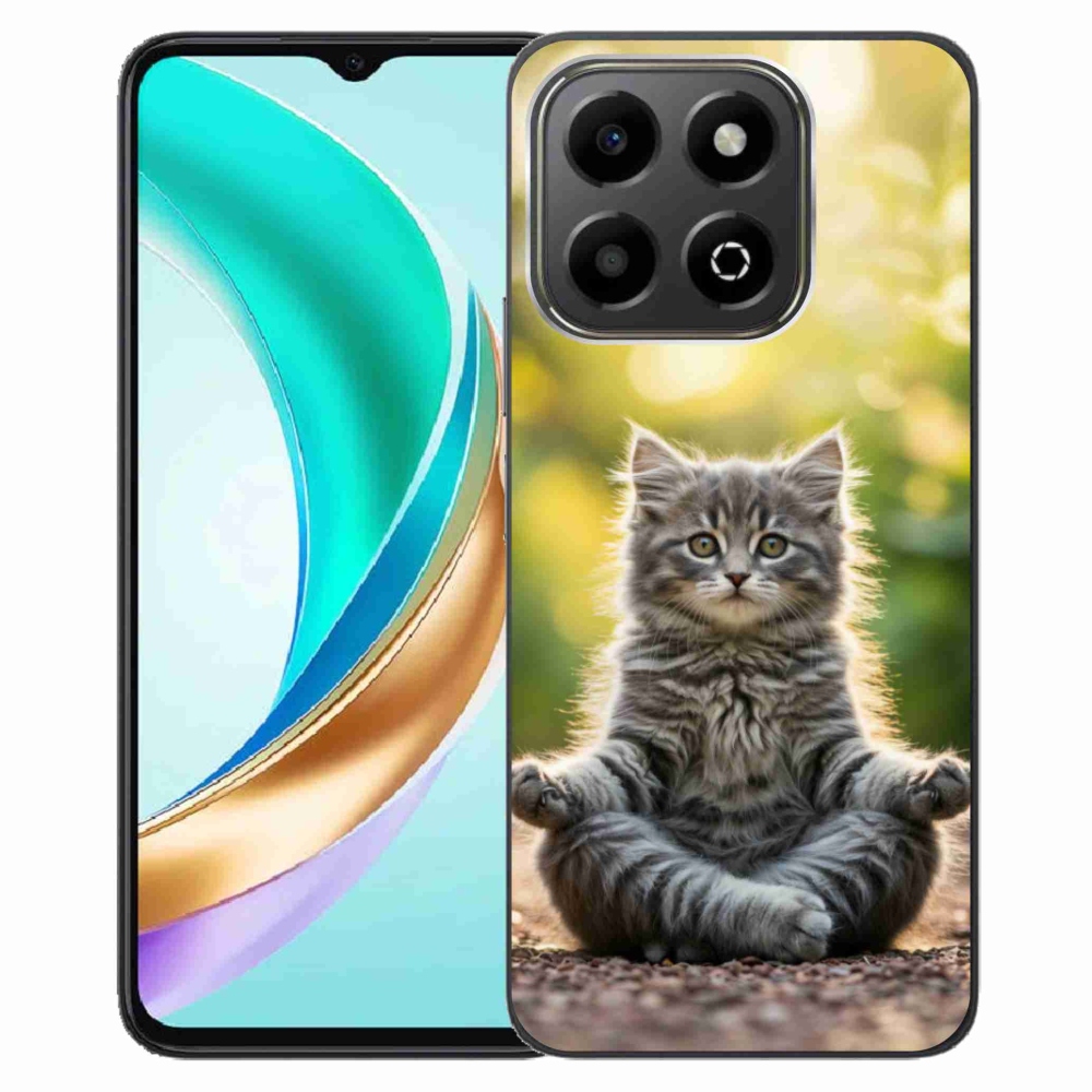 Zselés borítás mmCase a Honor X6b készülékhez - meditáló cica