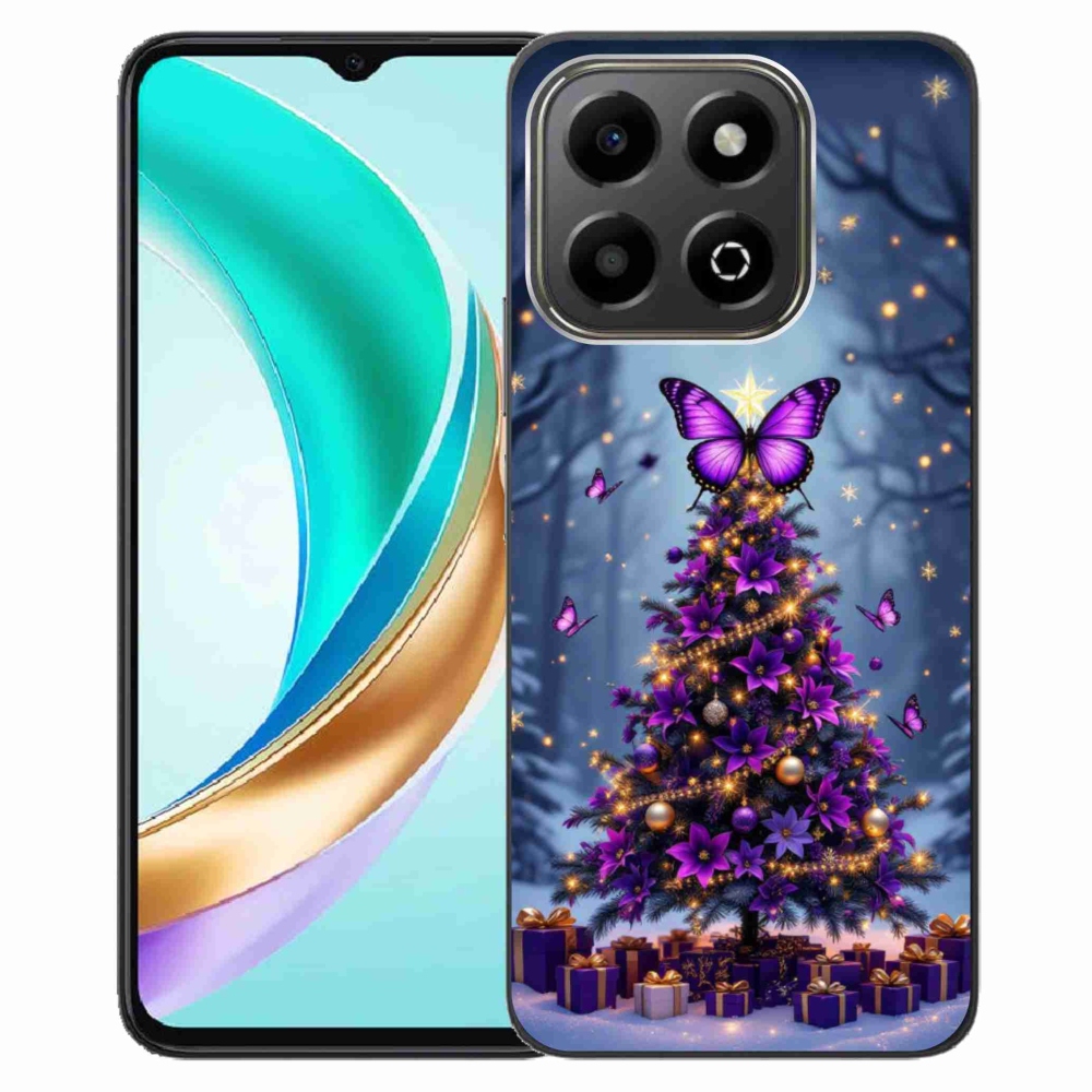 mmCase gél tok az Honor X6b-hez – pillangós karácsonyfa