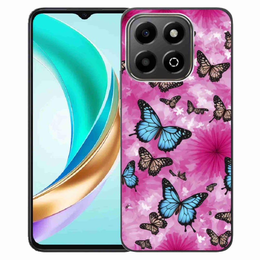 Zselés borítás mmCase a Honor X6b készülékhez - pillangókert