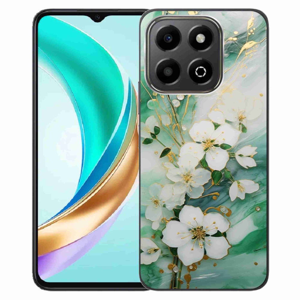 Gél borító mmCase a Honor X6b készülékhez - finom virágok