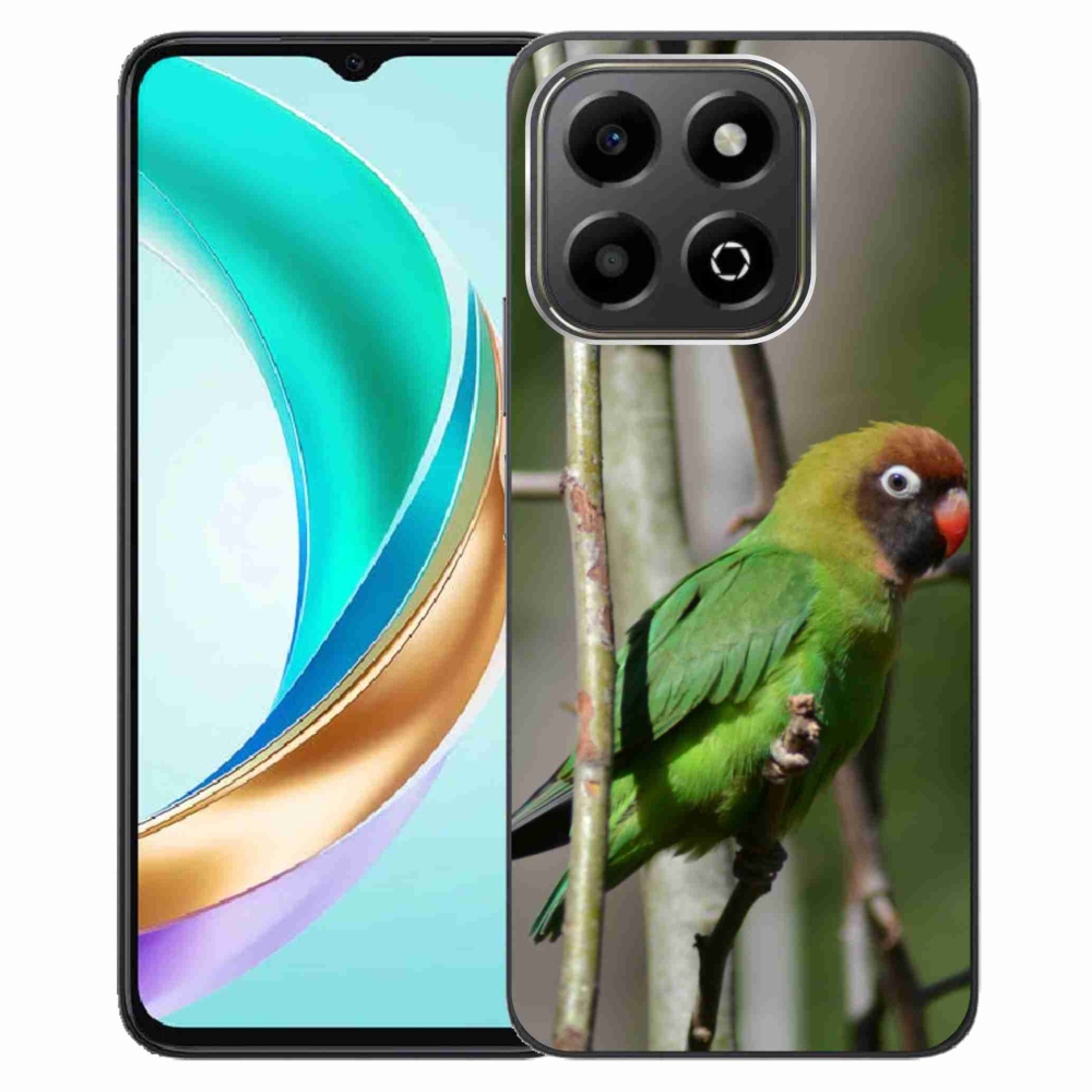 Zselés borítás mmCase a Honor X6b készülékhez - papagáj agapornis