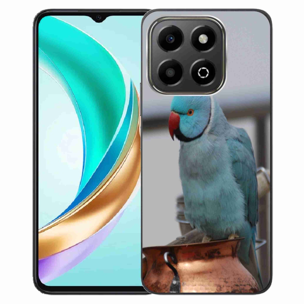 Gél borítás mmCase a Honor X6b készülékhez - papagáj alexander kék