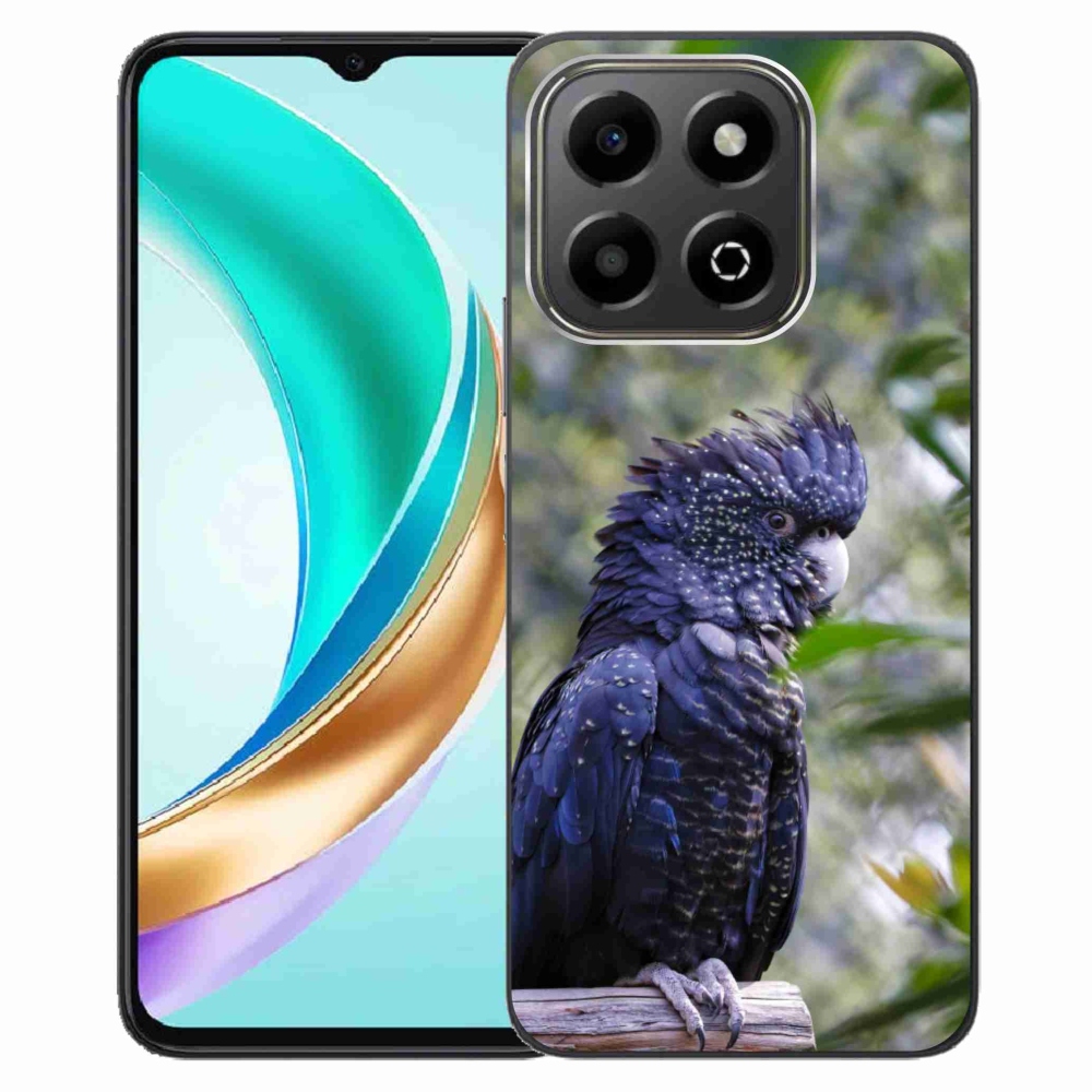 mmCase géltok az Honor X6b-hez – fekete kakadu papagáj