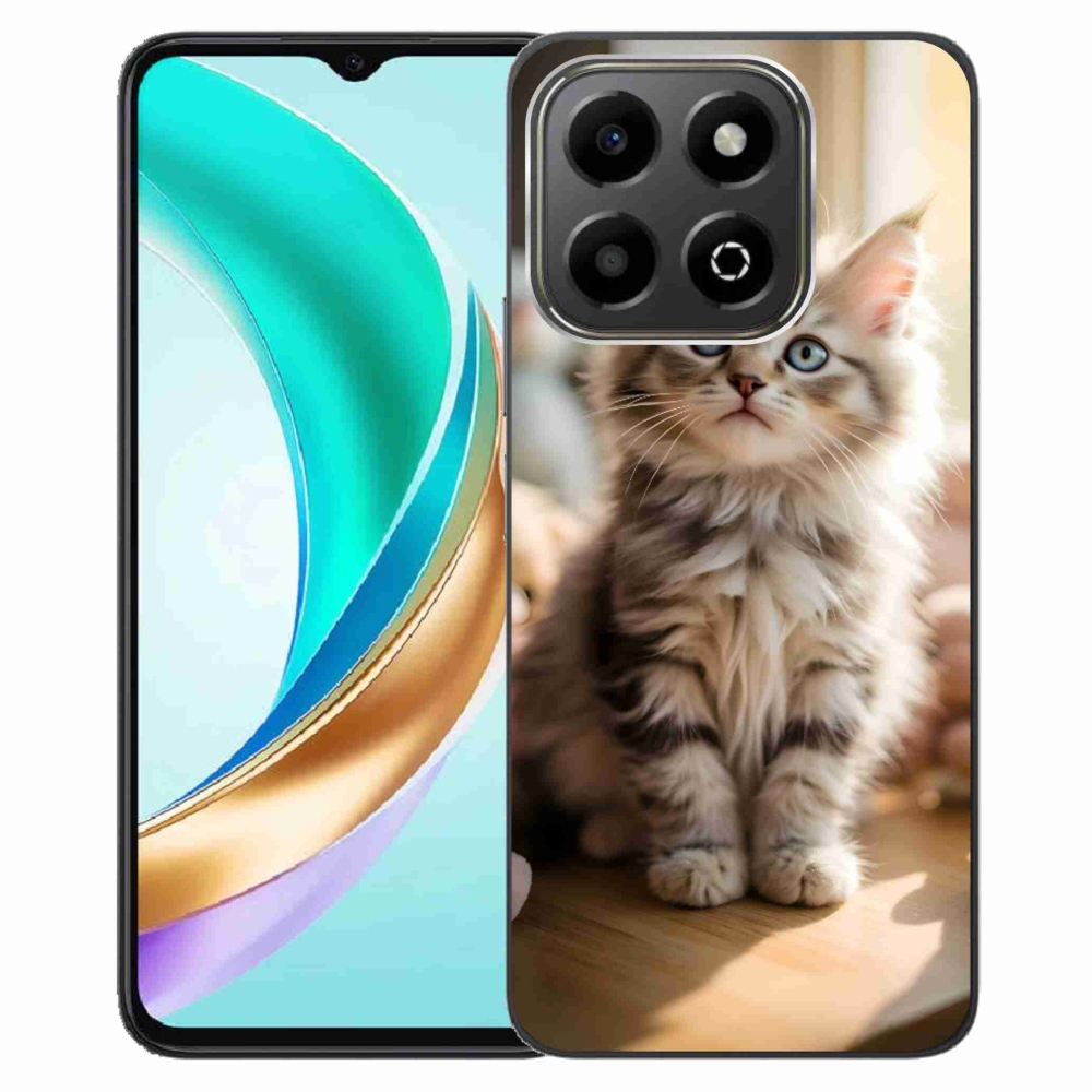 mmCase gél tok az Honor X6b-hez – aranyos cica 10