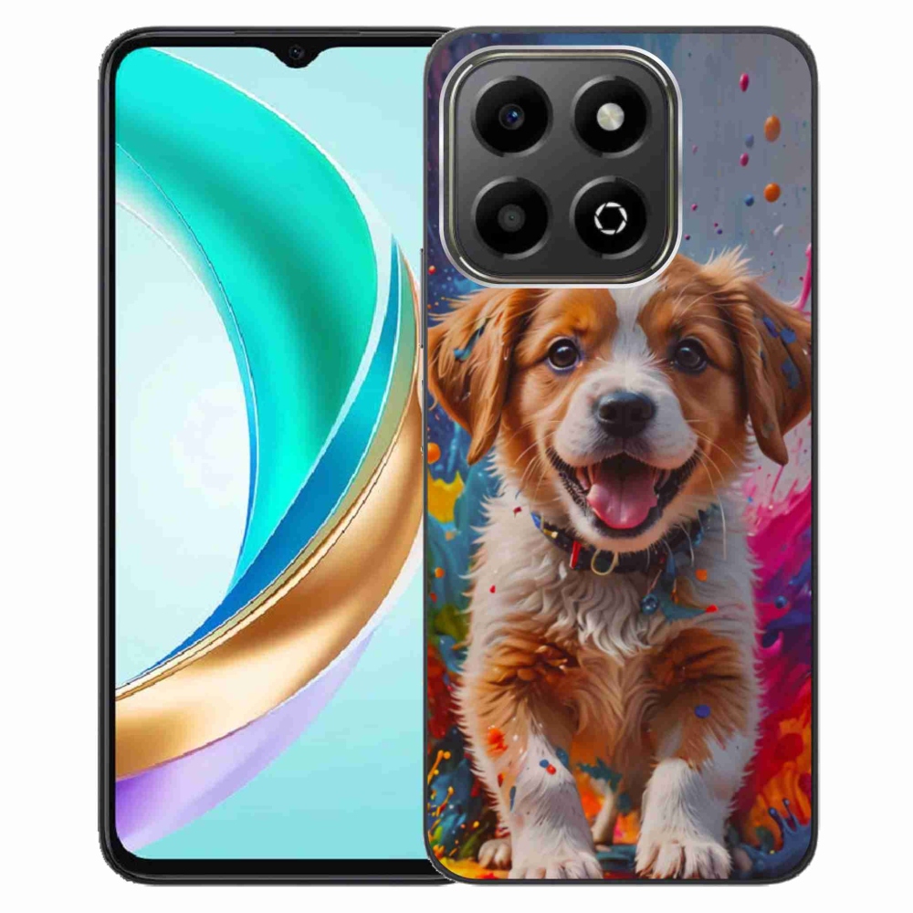 Gél borítás mmCase a Honor X6b számára - aranyos kiskutya 3