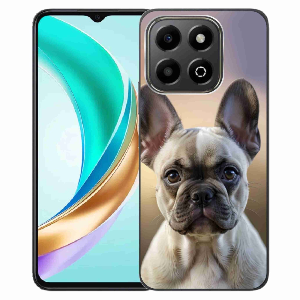 mmCase gél tok az Honor X6b-hez – aranyos francia buldog