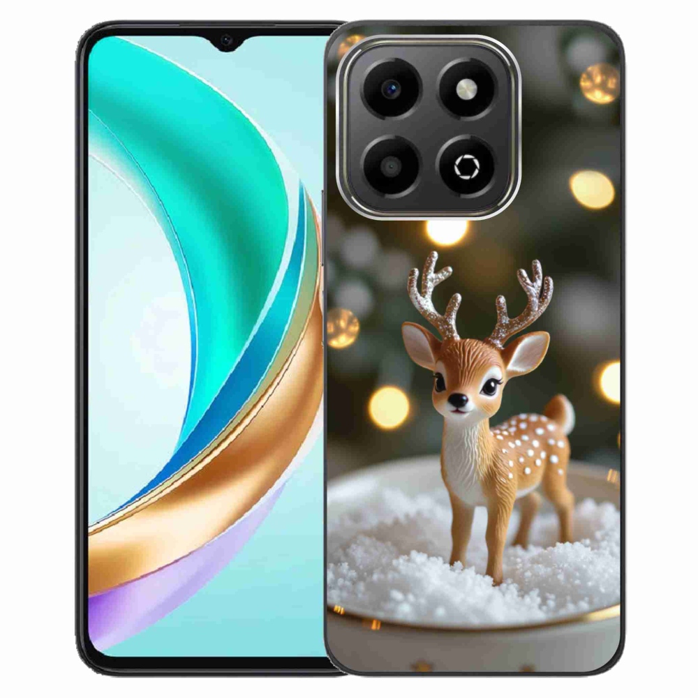 mmCase gél tok az Honor X6b-hez – aranyos karácsonyi rénszarvas