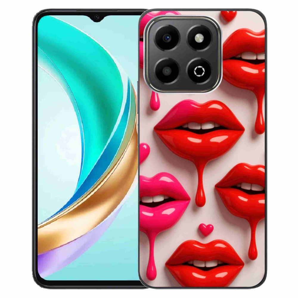 Zselés borítás mmCase a Honor X6b készülékhez - ajkak 2