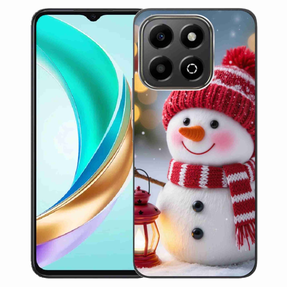 Zselés borítás mmCase a Honor X6b készülékhez - hóember 2