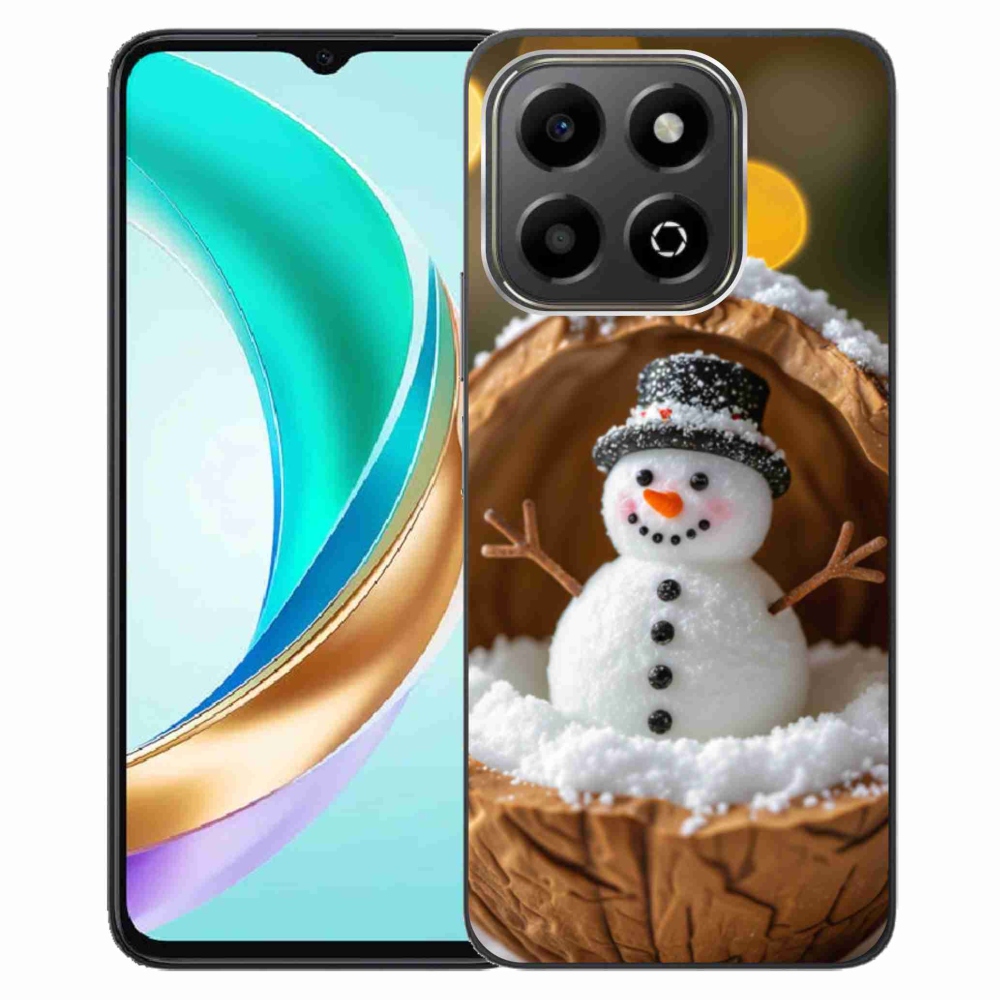 Zselés borítás mmCase a Honor X6b készülékhez - hóember 4