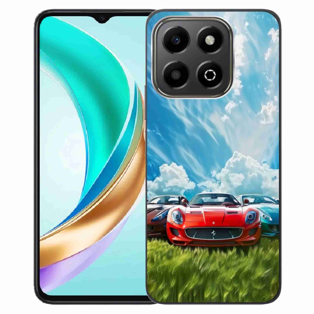 Zselés borítás mmCase a Honor X6b számára - sportkocsikhoz