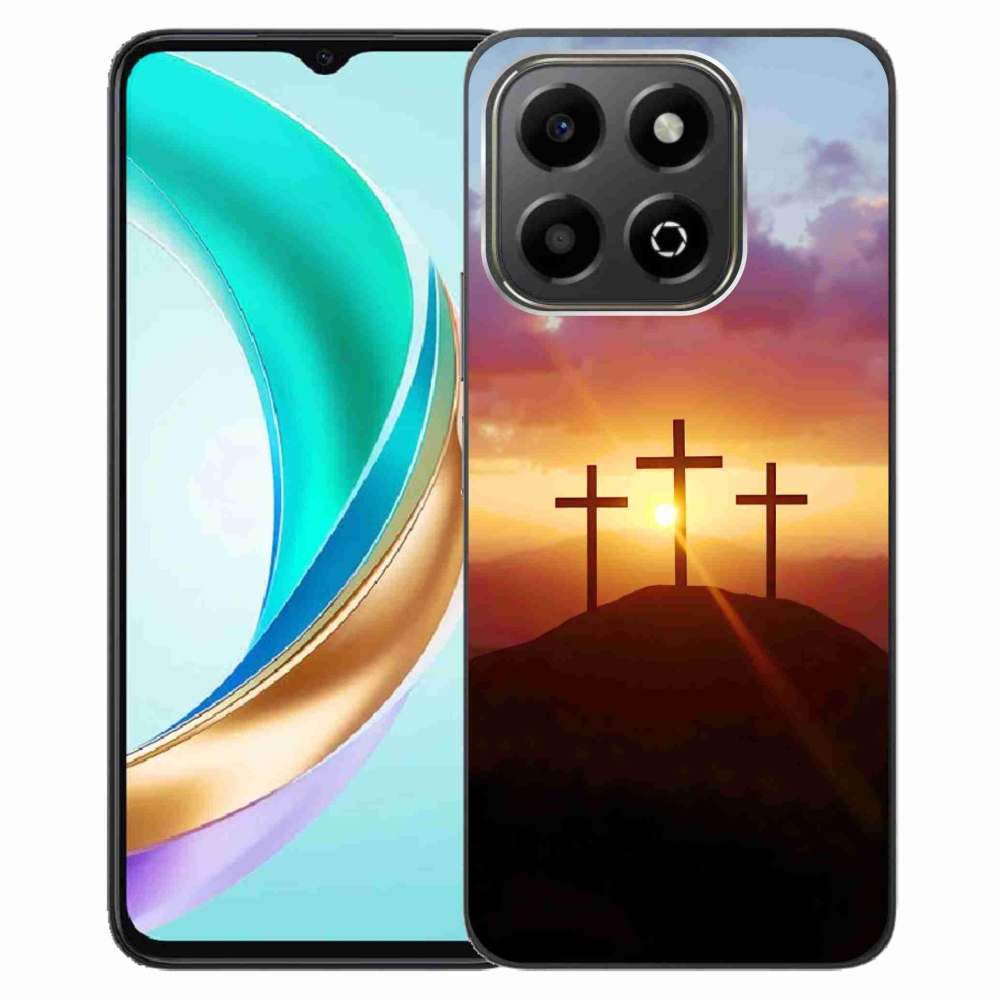 Zselés borítás mmCase a Honor X6b készülékhez - három kereszt