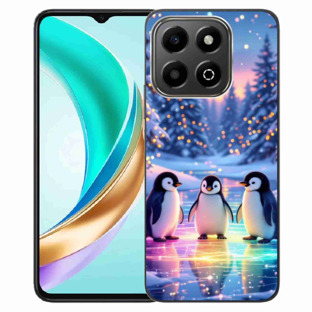 Gél borítás mmCase a Honor X6b készülékhez - pingvinek