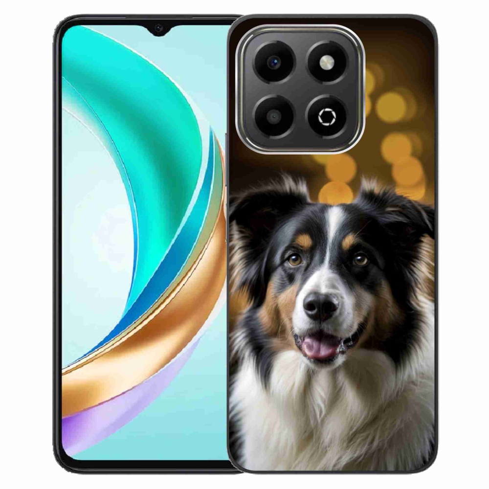mmCase gél tok az Honor X6b-hez – mosolygós ausztrál juhászkutya
