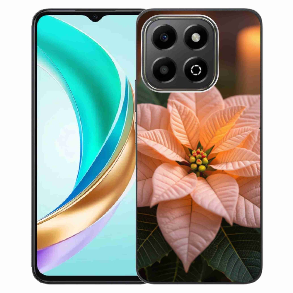 Zselés borítás mmCase a Honor X6b készülékhez - mikulásvirág