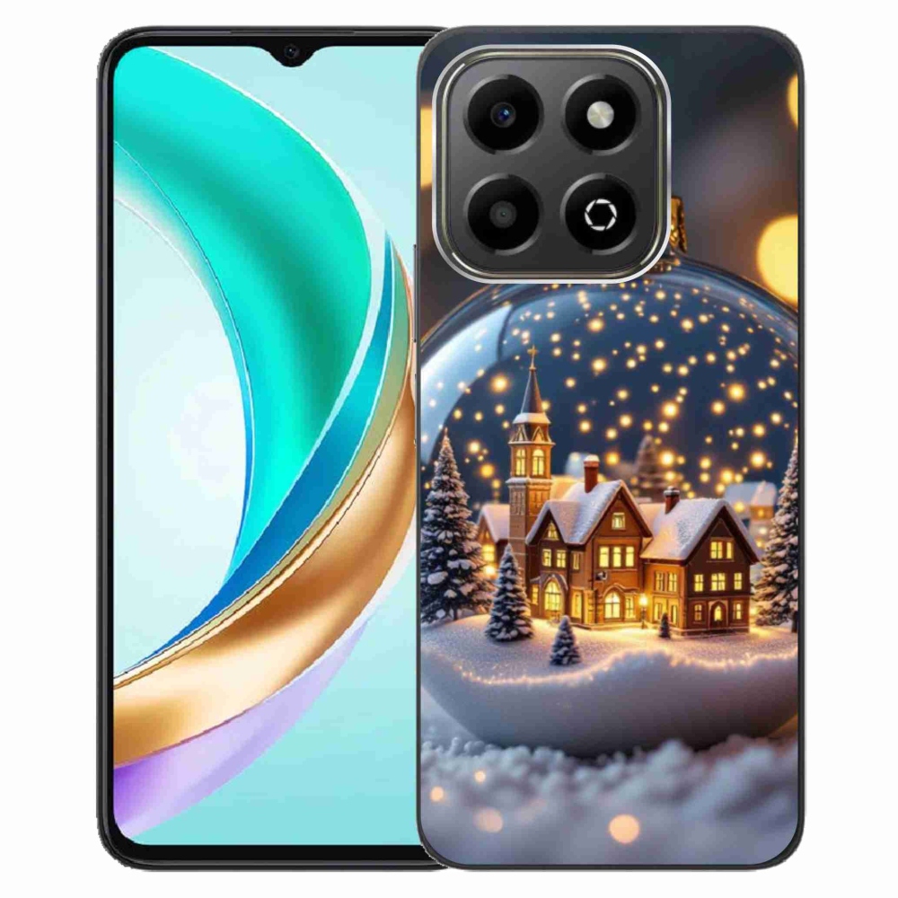 Gél borítás mmCase a Honor X6b számára - Karácsonyi golyók 4