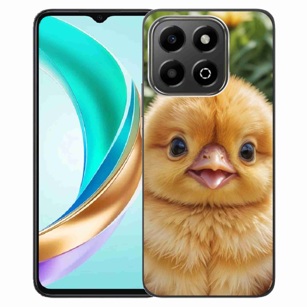 Zselés borítás mmCase a Honor X6b készülékhez - boldog csaj