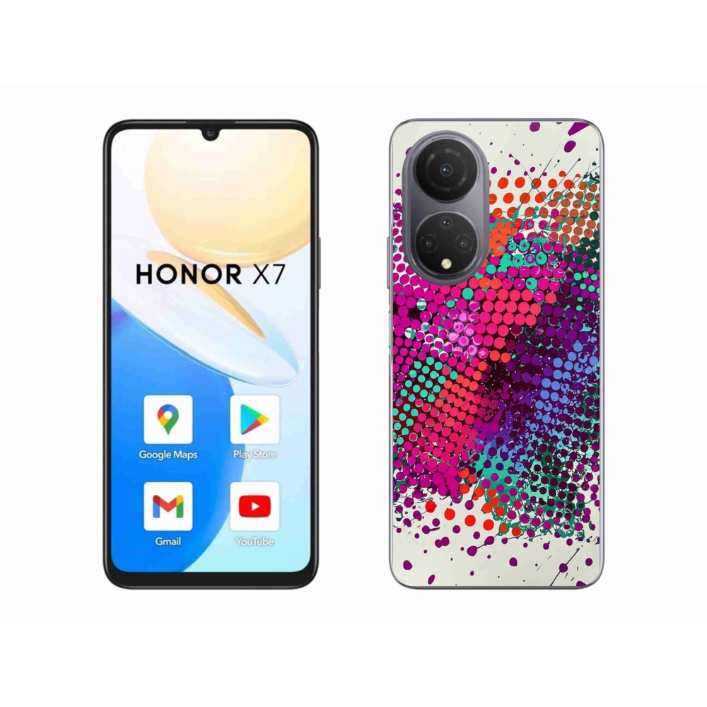 Zselés borítás mmCase a Honor X7 számára - absztrakt motívum 65