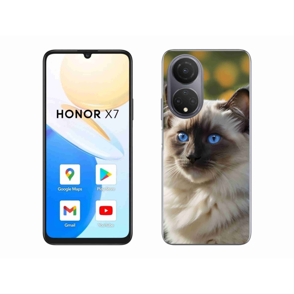Gél borítás mmCase a Honor X7 készülékhez - fehér rongybaba