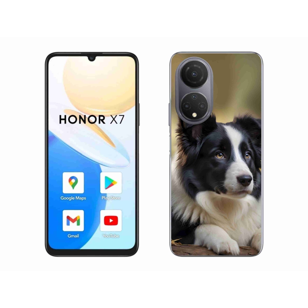 Zselés borítás mmCase a Honor X7-hez - border colie 2