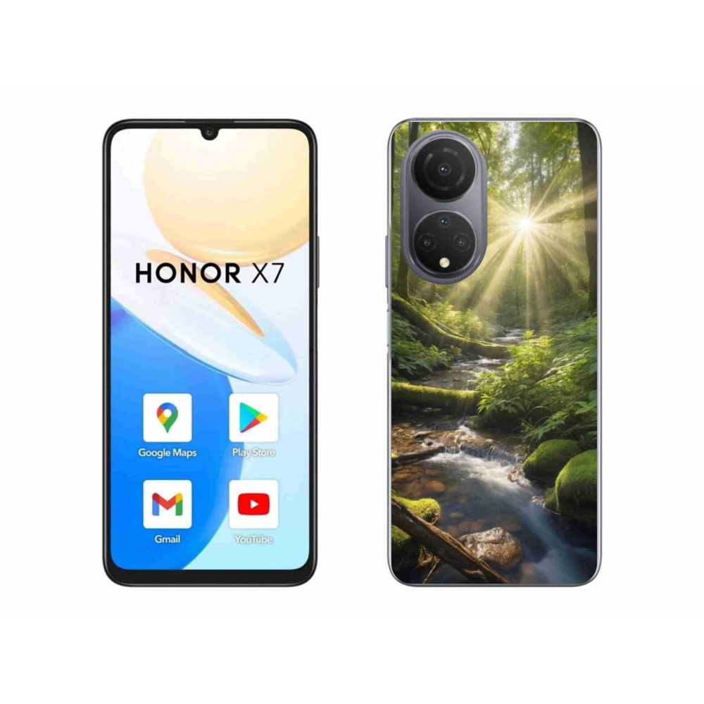 Zselés borítás mmCase a Honor X7-hez - az erdő mélysége