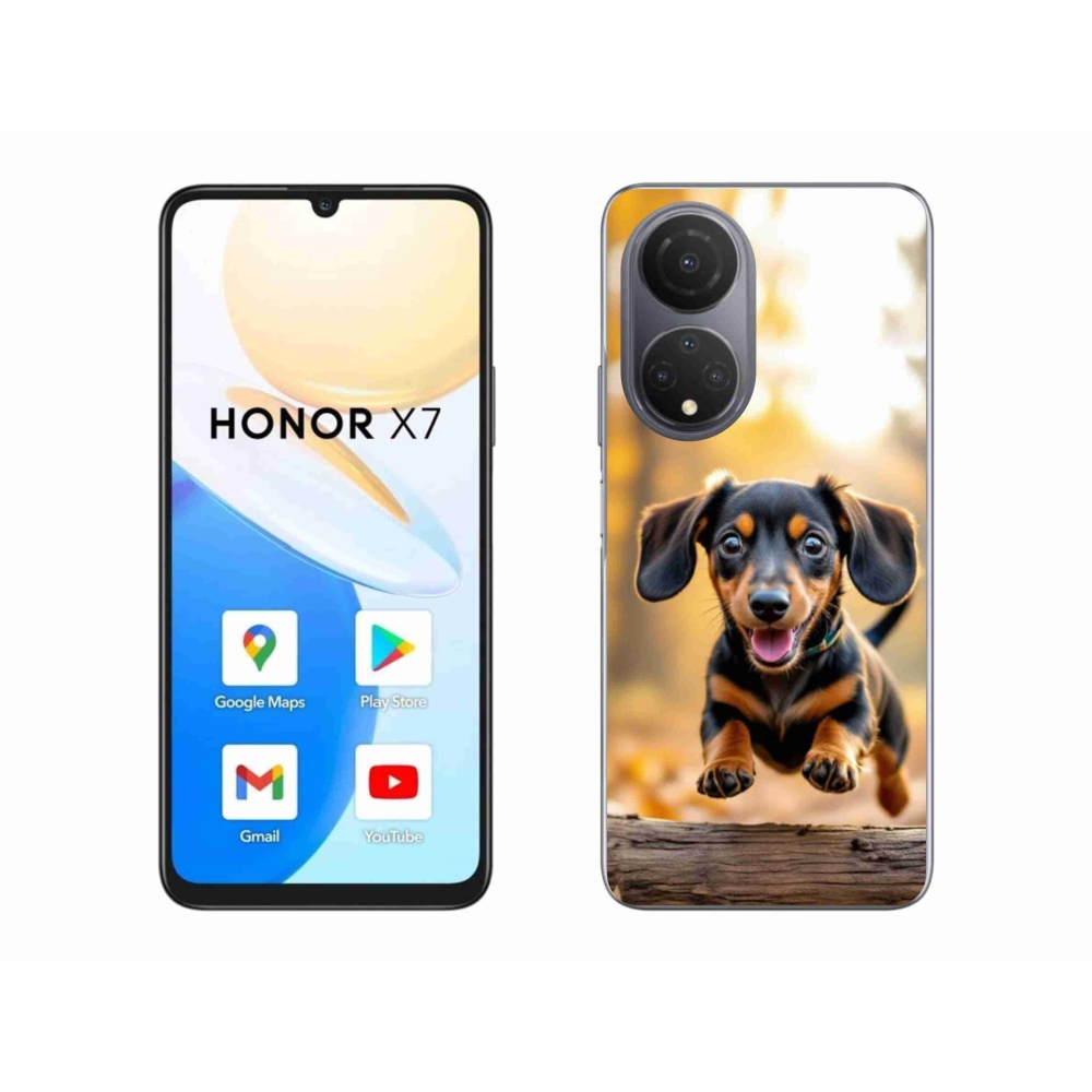 Zselés borítás mmCase a Honor X7-hez - tacskó 2