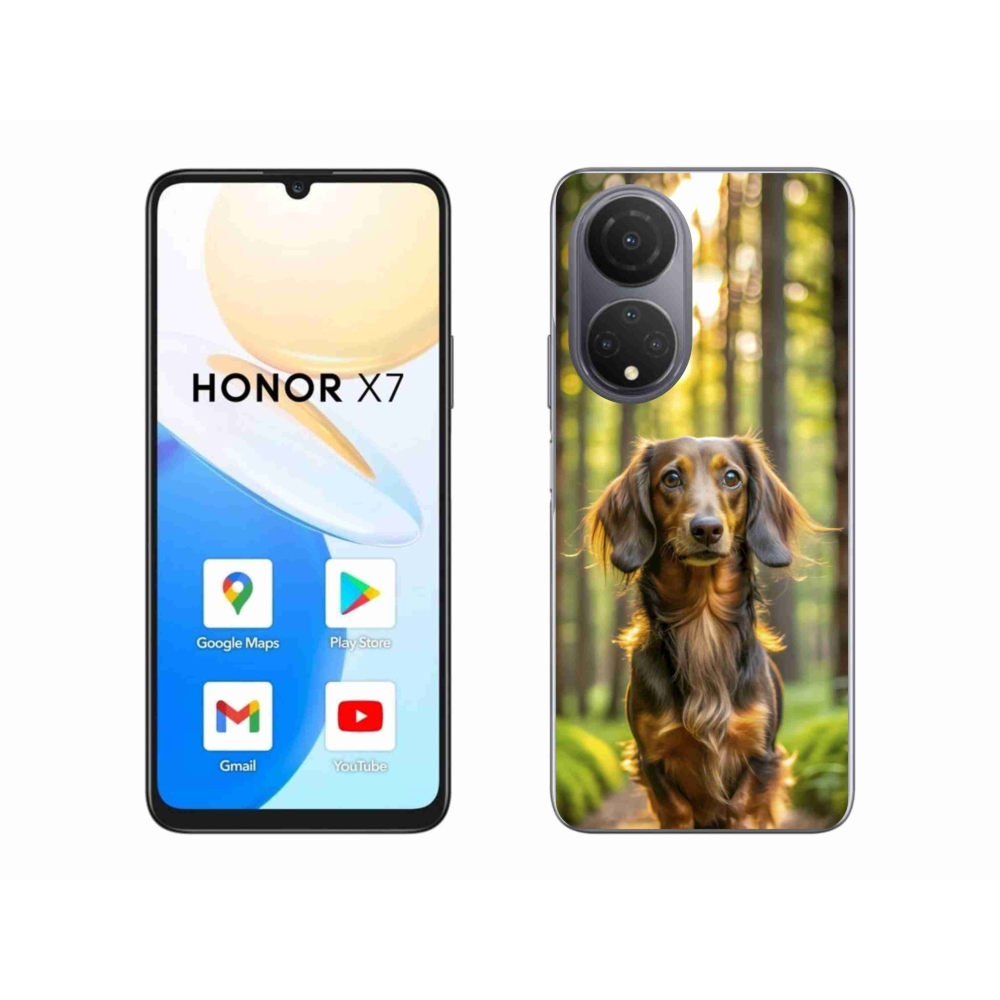 Zselés borítás mmCase a Honor X7-hez - tacskó 4