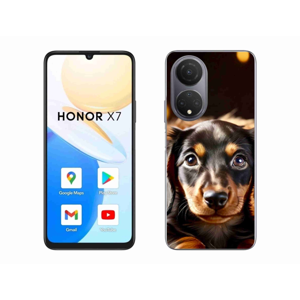 Zselés borítás mmCase a Honor X7-hez - tacskó