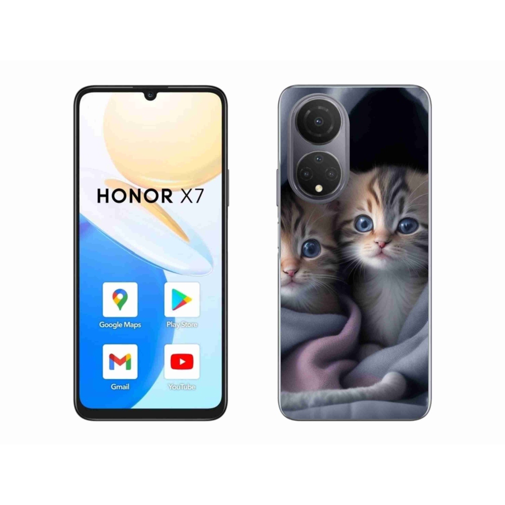 Zselés borítás mmCase a Honor X7-hez - cat duo 2