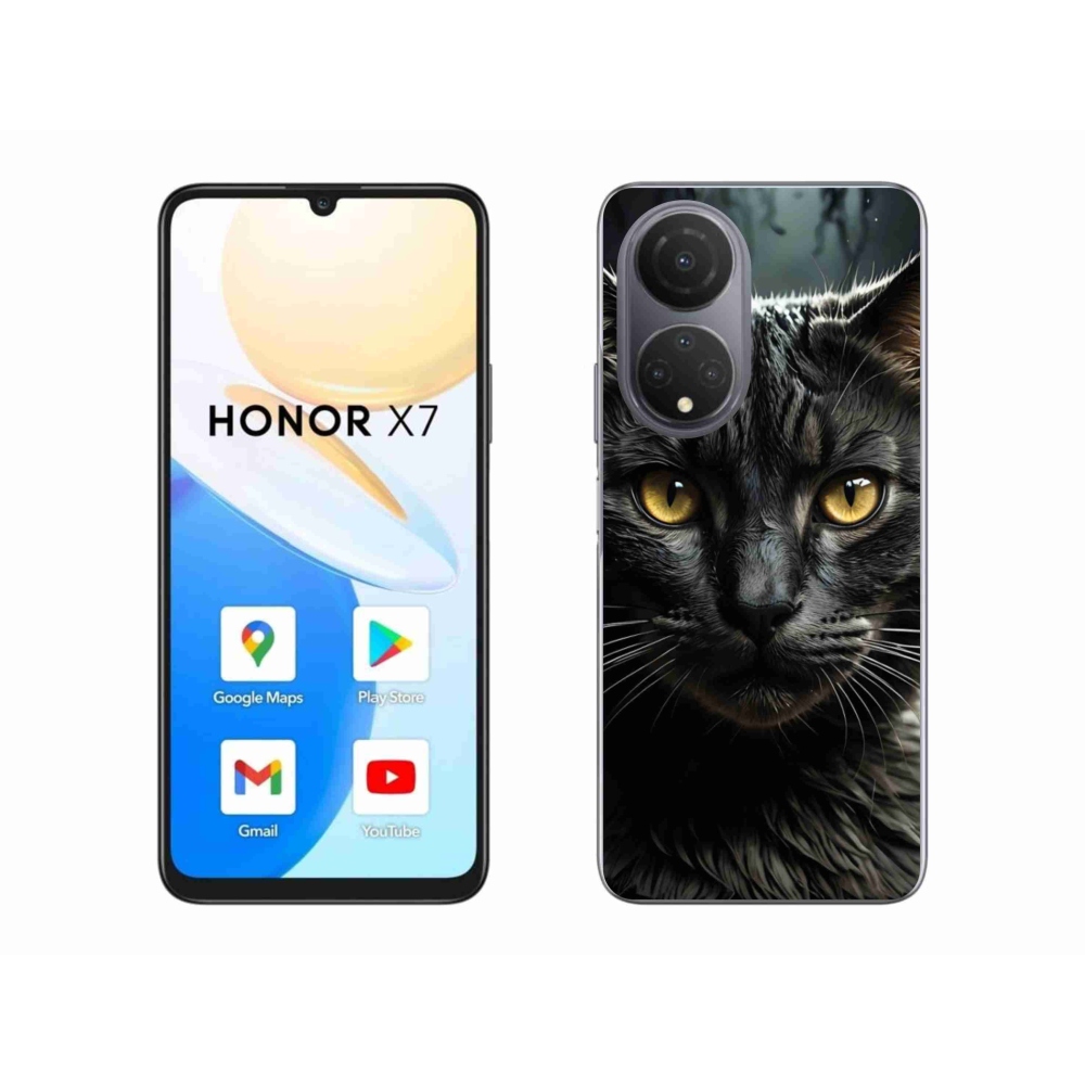 Zselés borítás mmCase a Honor X7 készülékhez - cat view 3