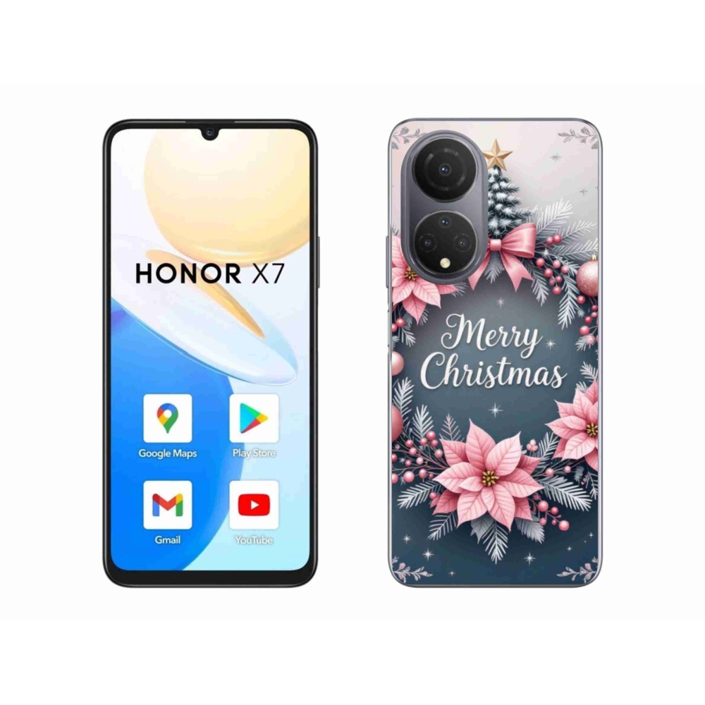 Gél borító mmCase a Honor X7-hez - boldog karácsonyt!