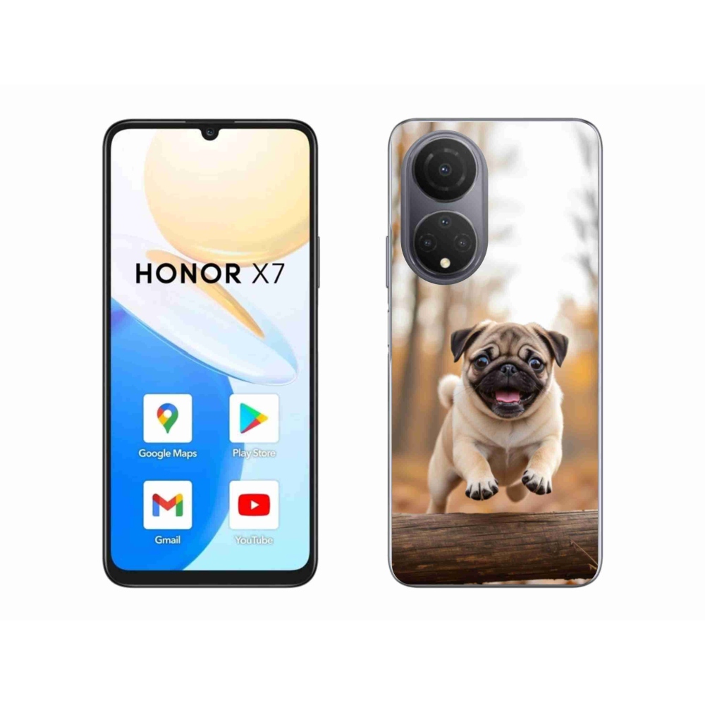 Zselés borítás mmCase a Honor X7 készülékhez - mopsz 2