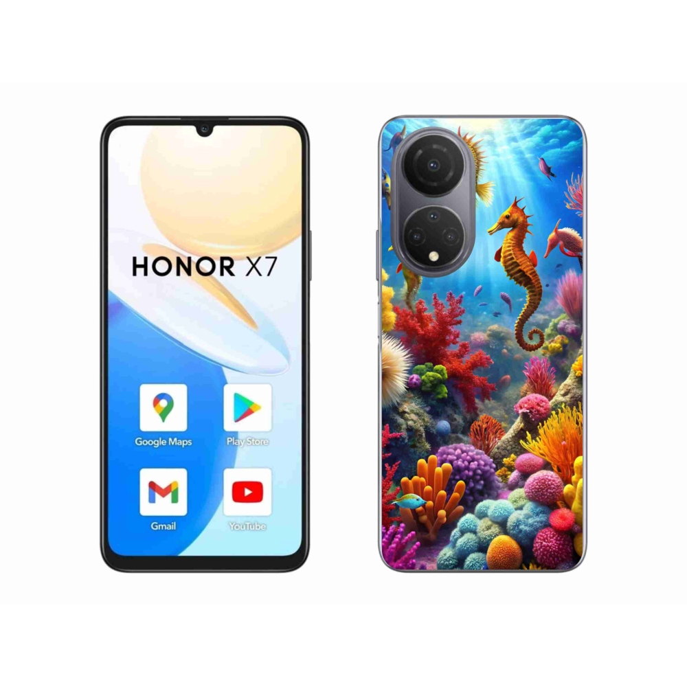 Gél borítás mmCase a Honor X7 készülékhez - Sea World 3