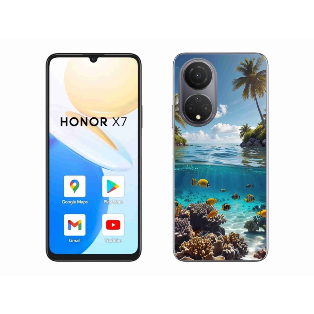 Gél borítás mmCase a Honor X7 készülékhez - Sea World 4