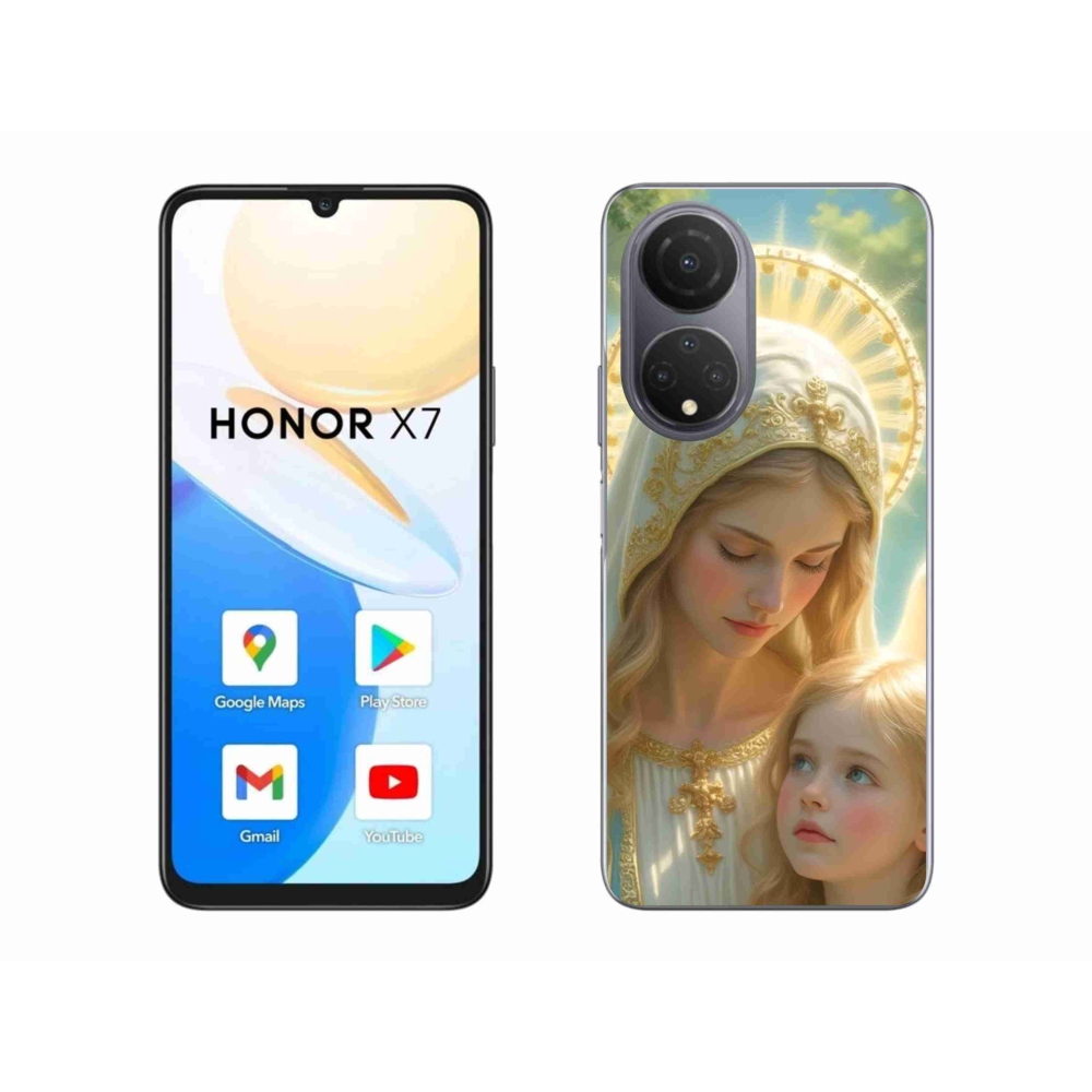 Gél borítás mmCase a Honor X7 készülékhez - Vallási motívum 2