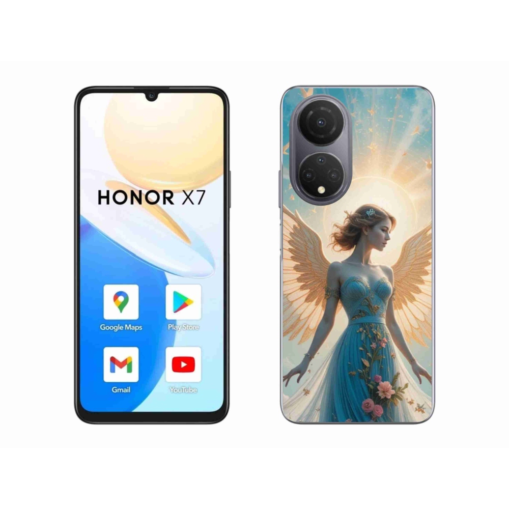 Gél borítás mmCase a Honor X7 számára - Vallási motívum 4
