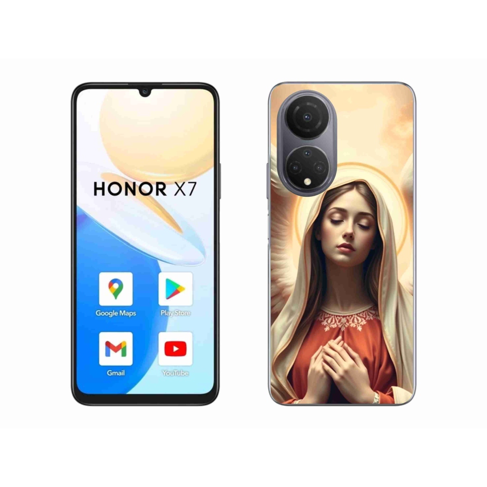Gél borító mmCase a Honor X7-hez - vallási téma