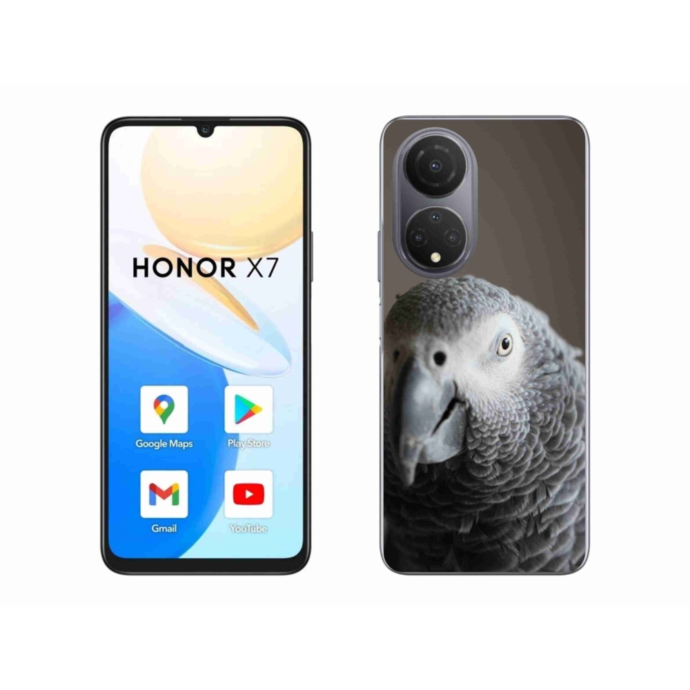 Zselés borítás mmCase a Honor X7 készülékhez - parrot jacko 2