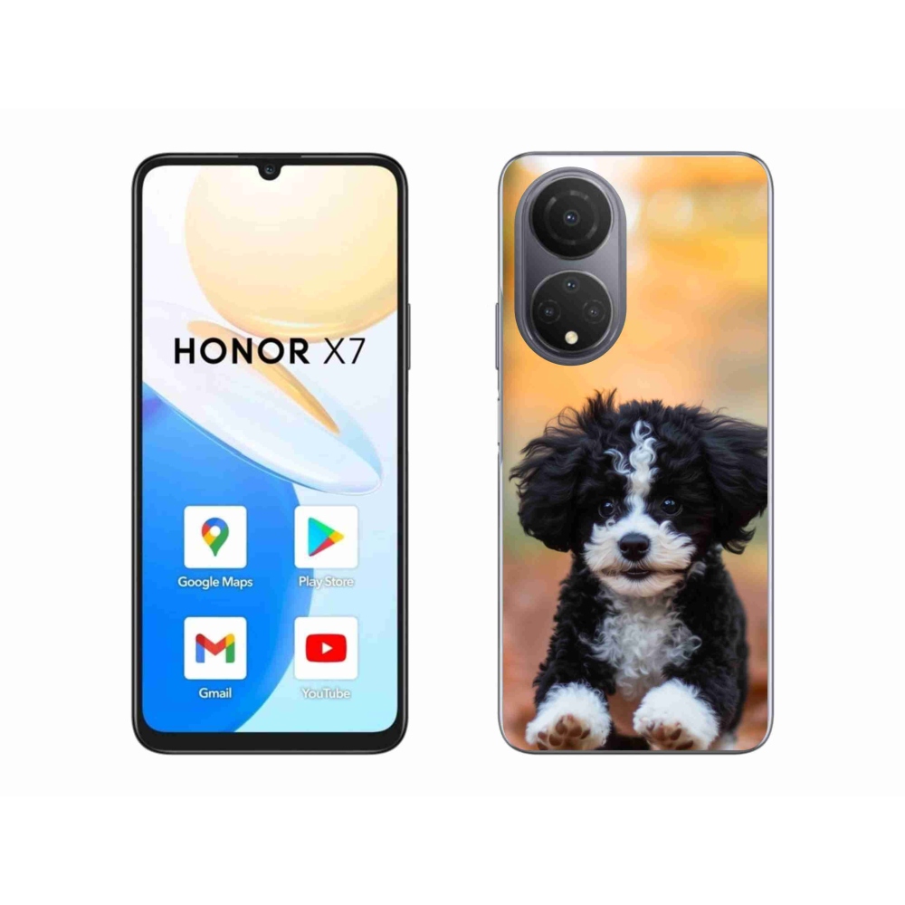 Gél borítás mmCase a Honor X7-hez - aranyos kiskutya 2