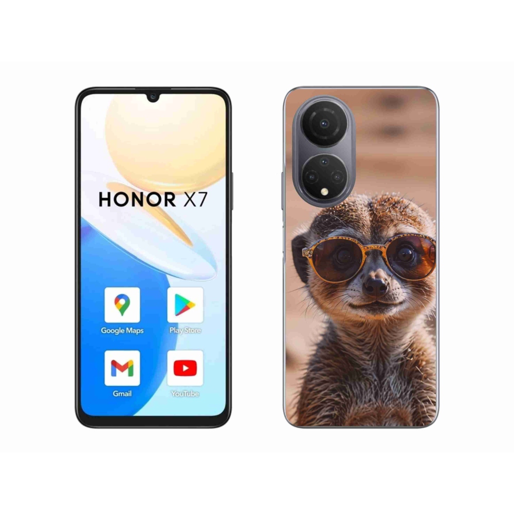 Gél borítás mmCase a Honor X7-hez - stílusos surikata