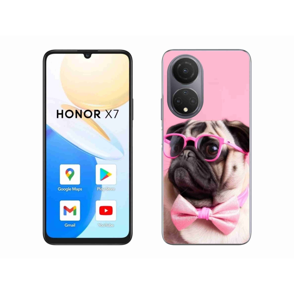 Gél borítás mmCase a Honor X7 készülékhez - stílusos mopsz