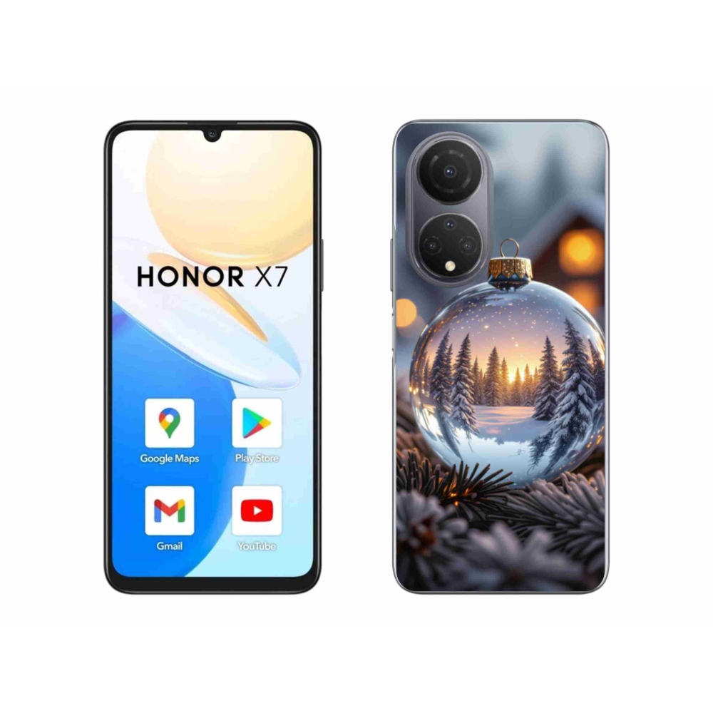 Gél borítás mmCase a Honor X7-hez - karácsonyi dekoráció