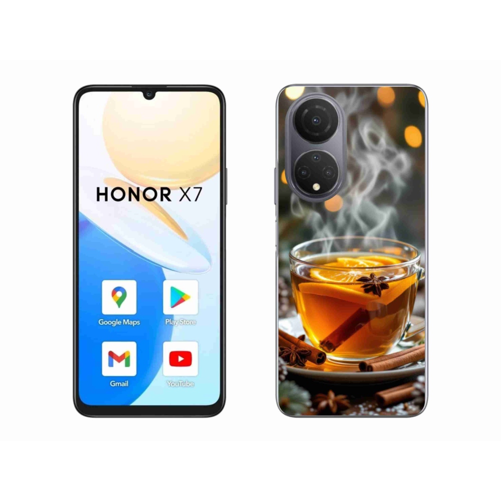 Gél borítás mmCase a Honor X7-hez - karácsonyi lyukasztás