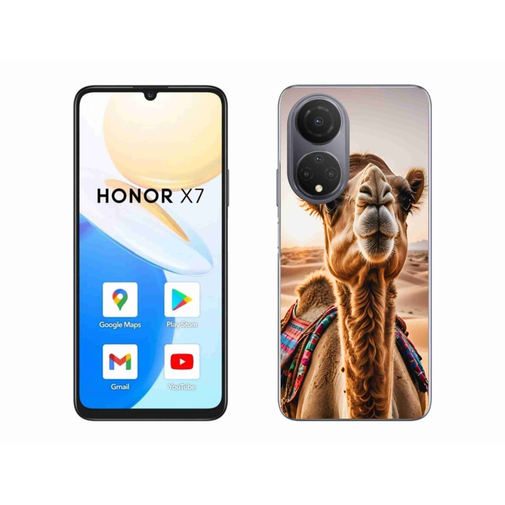 Gél borítás mmCase a Honor X7-hez - teve színű