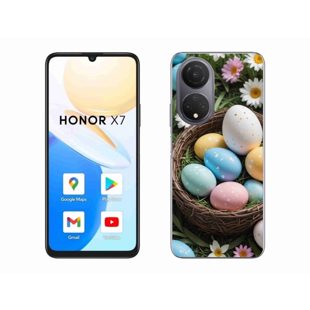 Gél borítás mmCase a Honor X7-hez - Húsvéti tojások 2