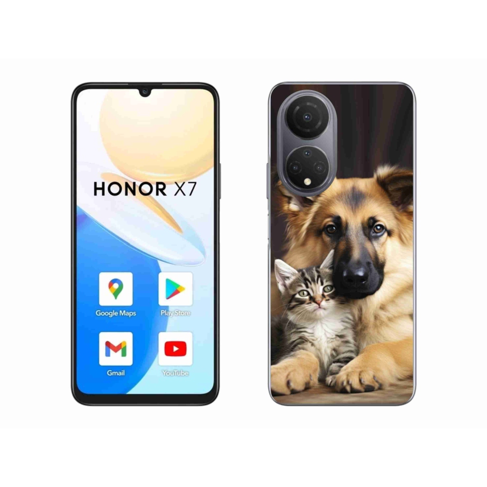 Zselés borítás mmCase a Honor X7-hez - állatbarátság